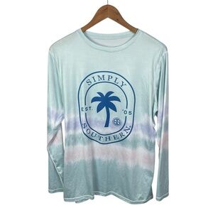 LS395 Men’s Simply Southern Performance Stretch Ombré LS Shirt L